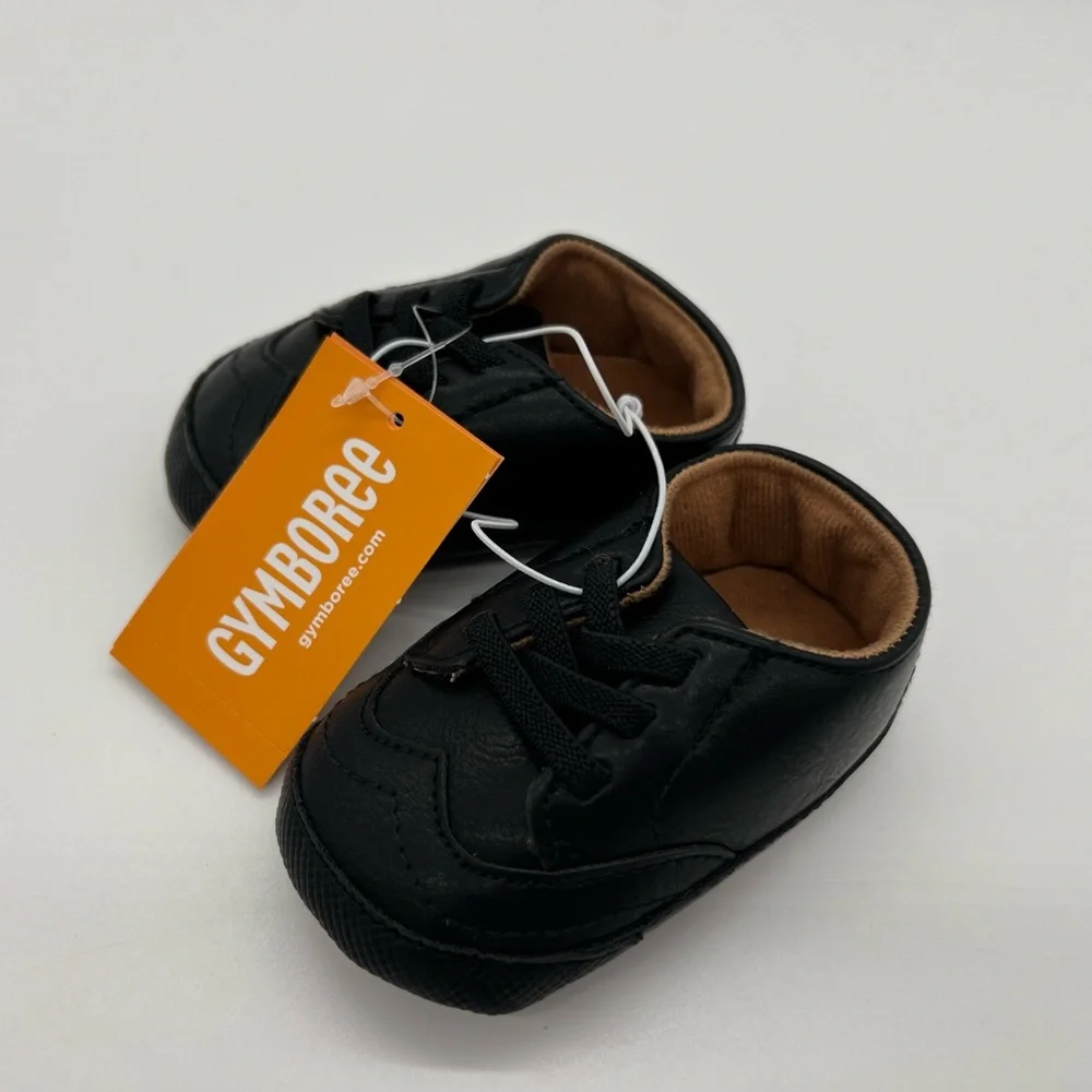 Gymboree,Special Occasion Slip On Dress Shoe,Black,3-6 MONTHS